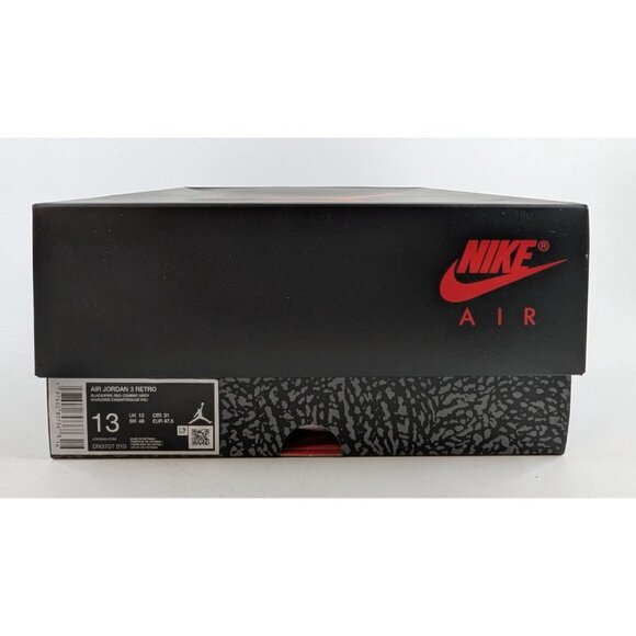 Air Jordan 3 Retro OG Black Cement 2024 – Men’s Size 13 DN3707-010 - NIB main image 6